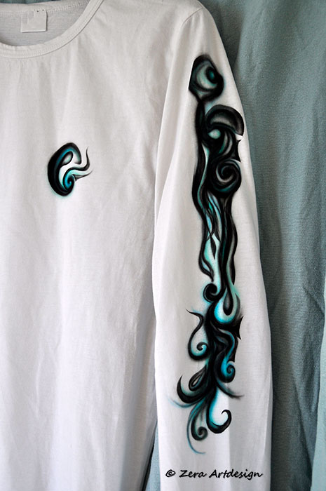 Airbrush-Shirt, Tribal